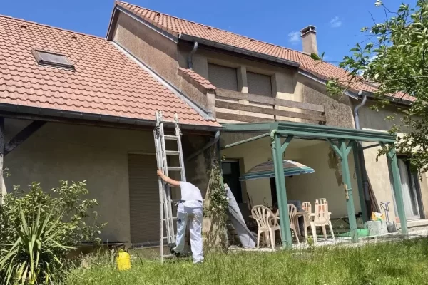 Nettoyage de toiture après